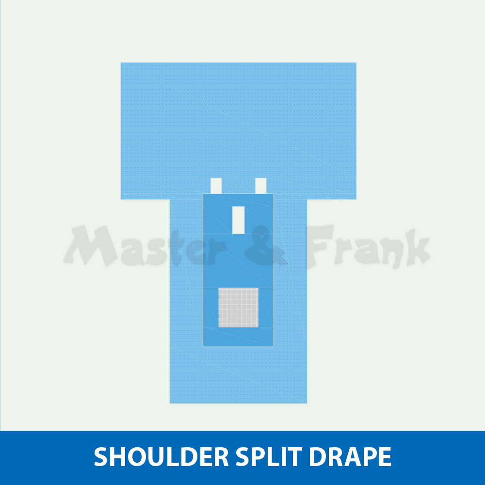 Shoulder Split Drape