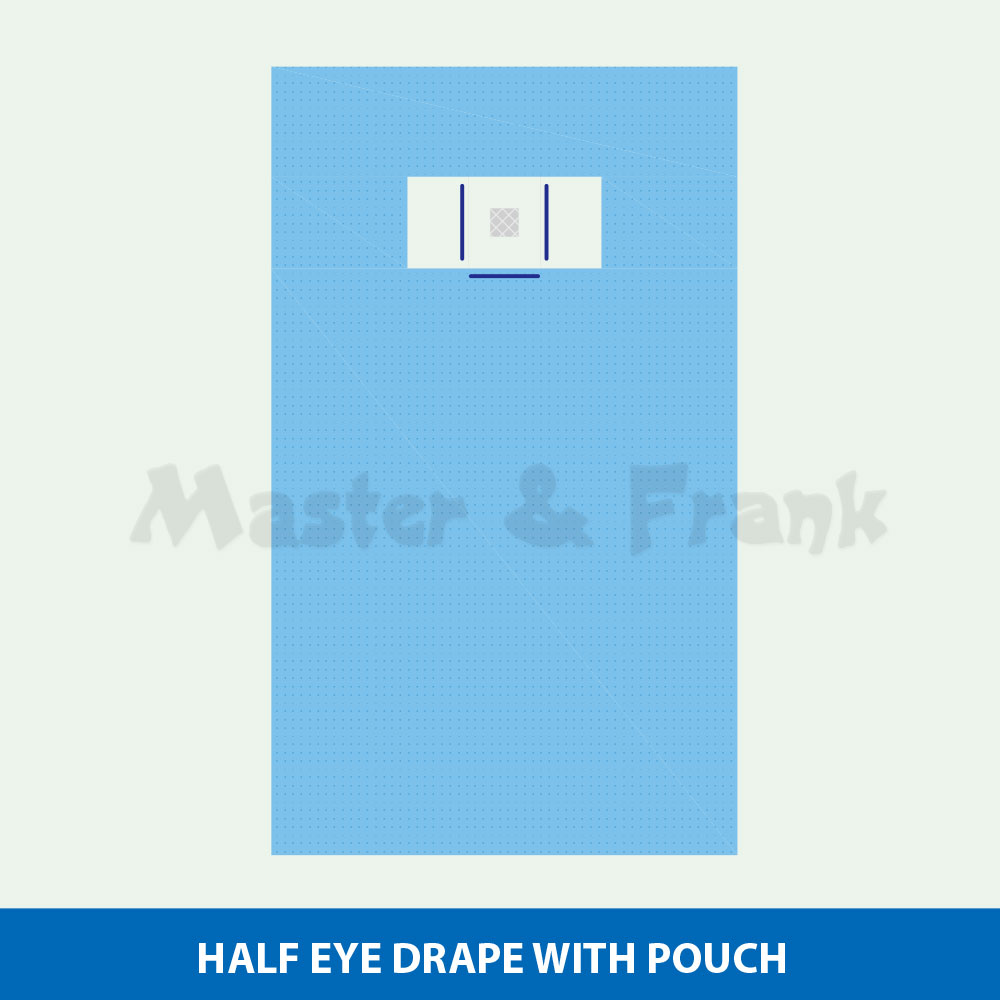 Half Eye Drape With Pouch